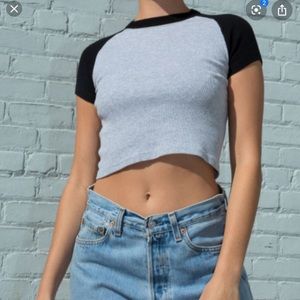brandy melville crop top